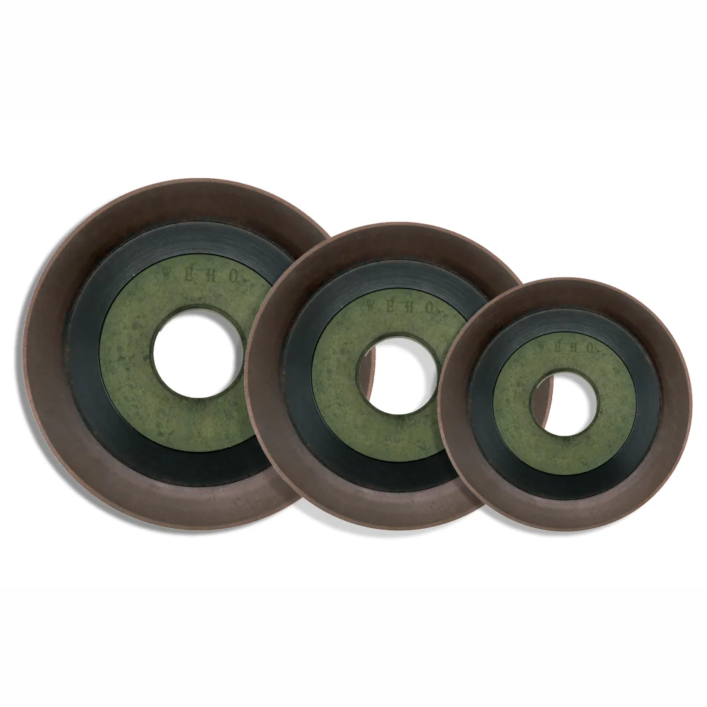 Diamond Grinding Wheel for Carbide Tungten Saw Blade Rake Face Angle Resharpen Disc Steel Milling Cutter Tool Sharpener Grinder