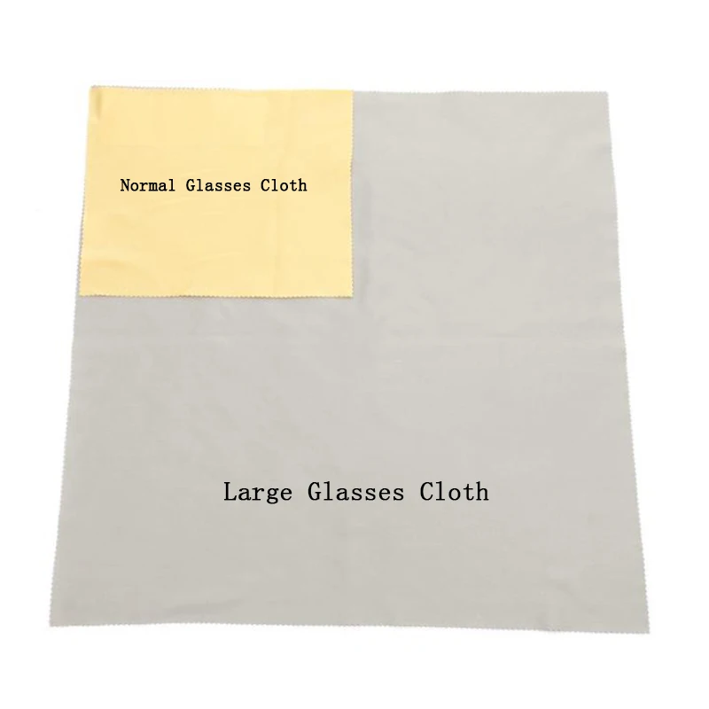 350*350mm Large Glasses Cloth Microfiber Cleaning Eyeglasses lens  Camera Phone Computer Cleaner Work Room Wipe Clothes Big Size 4