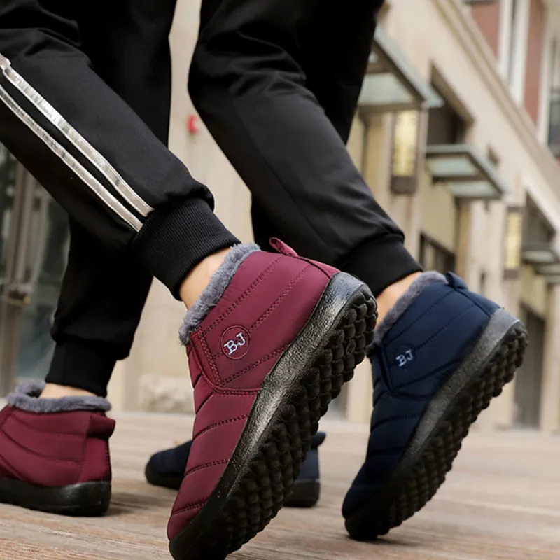 Women Snow Boots Plush Warm Ankle Boots For Women Winter Waterproof Female Winter Shoes Booties women snow boots