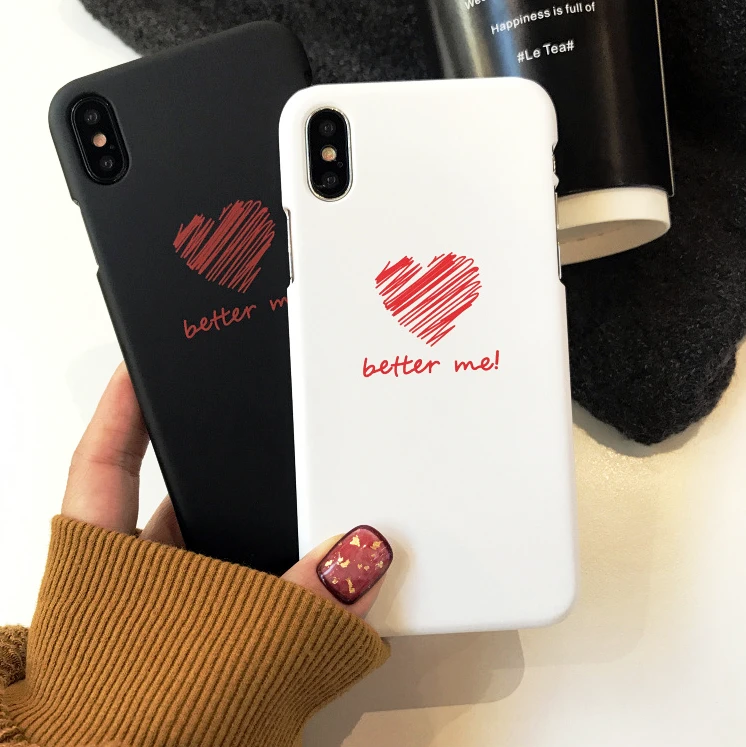 Supreme Case For Iphone 6 6s 7 8 Plus Case Heart Patterned Case Cover Iphone Xr Cases Iphone X Xs Max Case Luxury Cute Case Phone Case Covers Aliexpress