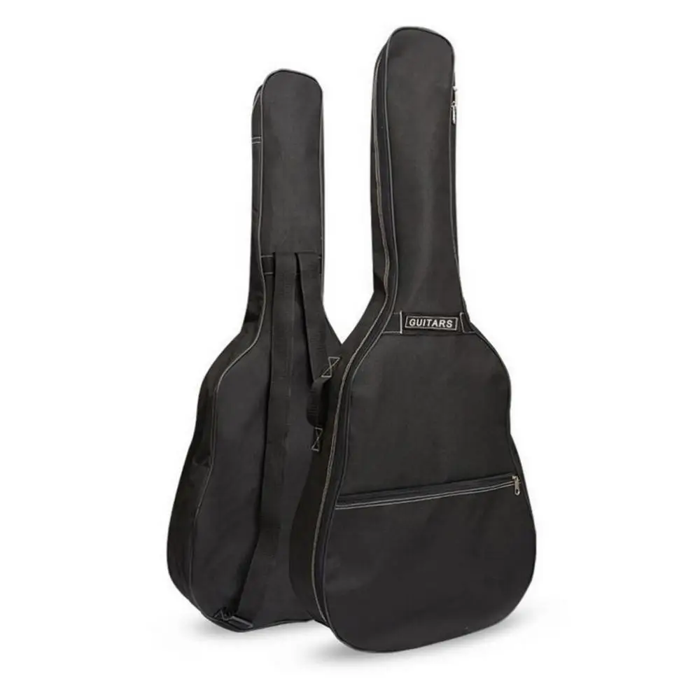 40 Inch / 41 Inch Guitar Bag Carry Case Backpack Oxford Acoustic Folk Guitar Gig Bag Cover with Double Shoulder Straps