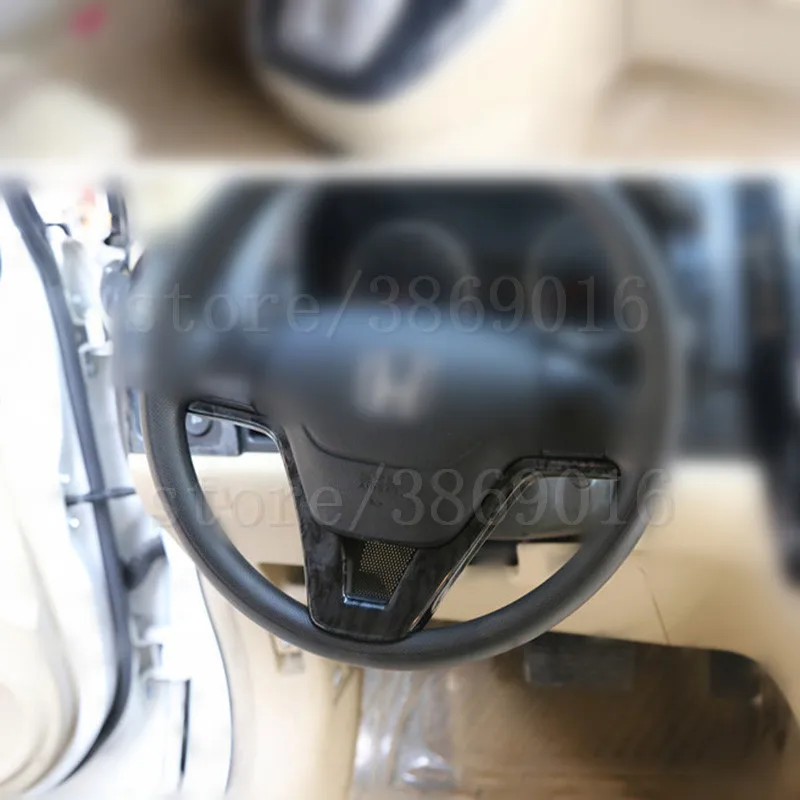 Chrome рулевого колеса автомобиля блёстки крышки интерьера отделкой для Honda CRV 2007 2008 2009 2010 2011