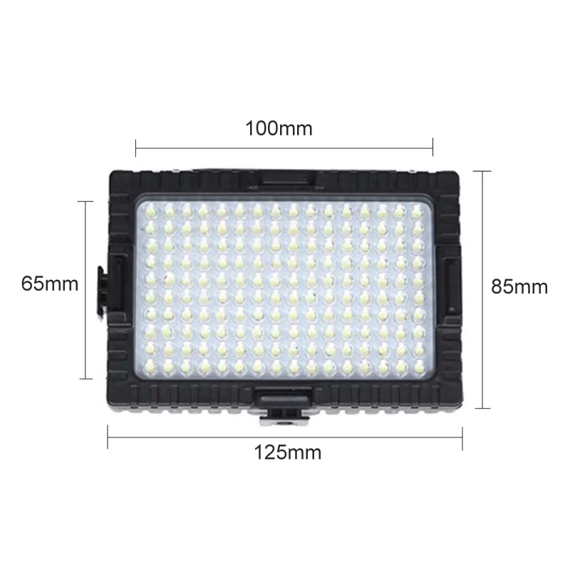 FALCON-EYES-DV-160V-High-CRI95-160-LED-Video-Light-Lamp-for-Canon-Nikon-DV-Camcorder (3)