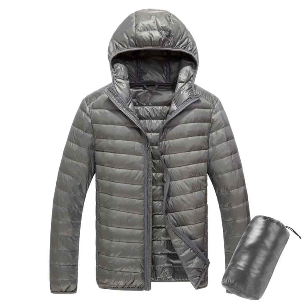 Толстые свободные зимние однотонные хлопковые пальто куртки Брендовые куртки ветрозащитные теплые классические Верхняя одежда Мужские качественные пальто с длинными рукавами с капюшоном