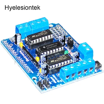 

L293D Motor Control Shield For Arduino UNO R3 Motor Shield Module Panel Motor-driven Driver Expansion Board L293D Electronic DIY