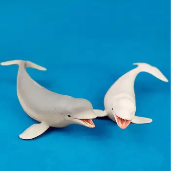 

Lifelike Beluga Whale Ocean Animal PVC Model Figure Educational Toy Kids Gift