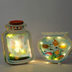Kits de manualidades artesanales para niños, paquete de materiales artesanales para dibujar, juguetes educativos de aprendizaje para niños, 5 años, I1544W
