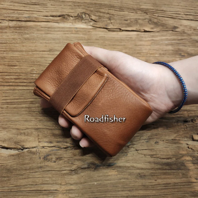 Roadfisher из натуральной кожи ручной работы чехол для портативной камеры Карманный защитный чехол может соответствовать sony Black Card CONTAX T2/T3