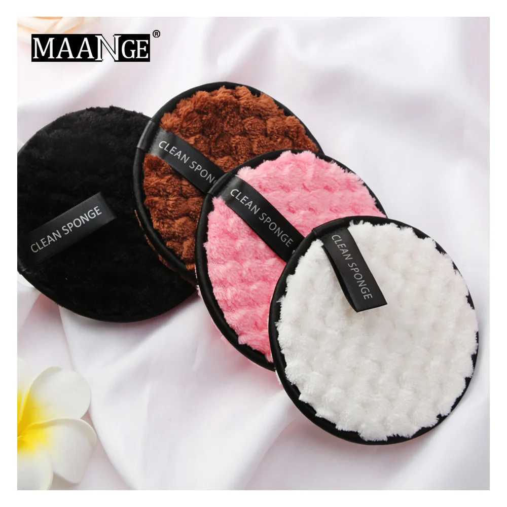 ins the same magic lazy makeup remover powder puff water double-sided wash sponge cleansing face |