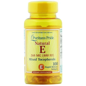 

Free shipping natural E 268 mg 100 pcs