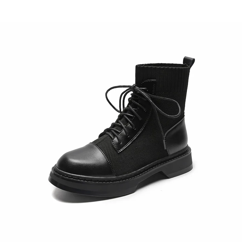 Женские ботинки британской моды 2020-это стильный скутер короткие узкие в стиле