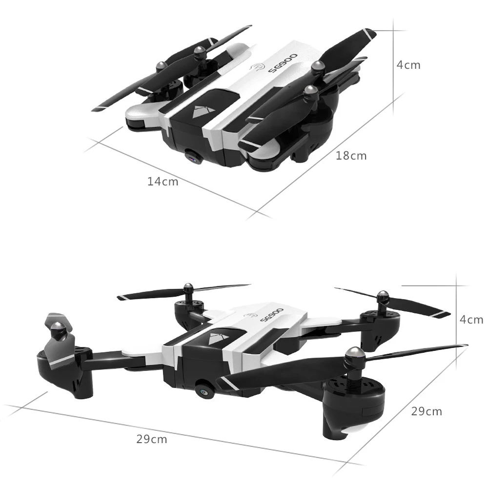 Hot-Sg900, 2,4 ГГц, 4-канальный вертолет, Wifi, 720 P, оптический поток, двойной мини-Дрон с камерой, Hd, складной Радиоуправляемый квадрокоптер, Дрон