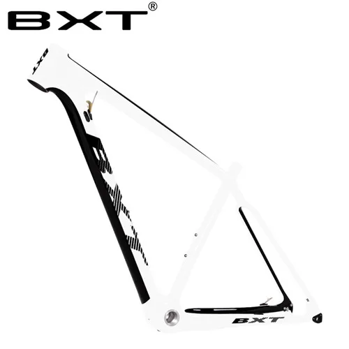 half white 2 Рама карбоновая для горного велосипеда 29er Boost 148*12 мм MTB велосипедная рама дисковый тормоз полностью карбоновая рама 29er S/M/L карбоновая рама - Цвет: half white 2