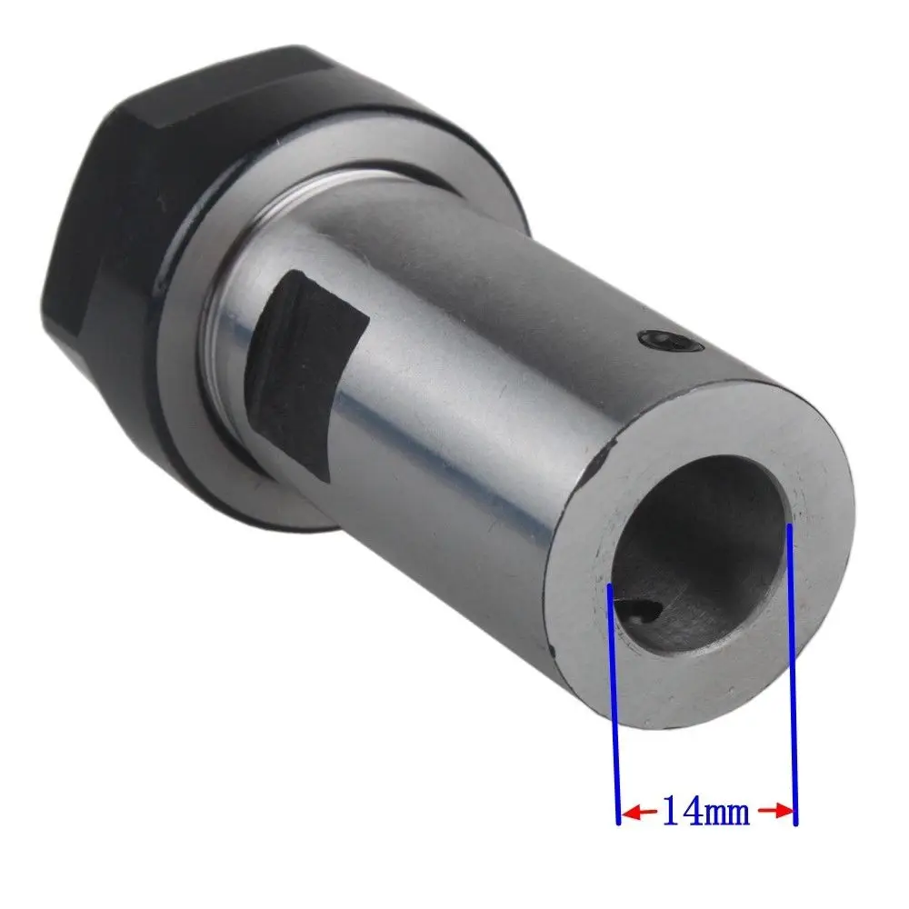 

Durable Motor Shaft Collet Chuck ER20A 14mm Extension Rod Holder Tool Holder CNC Milling Home Garden Supplies