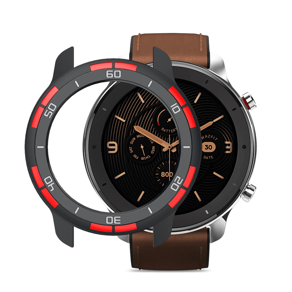 47 mm Pour montre Amazfit Gtr #N//D Coque de protection intégrale en polyuréthane thermoplastique souple et anti-explosion