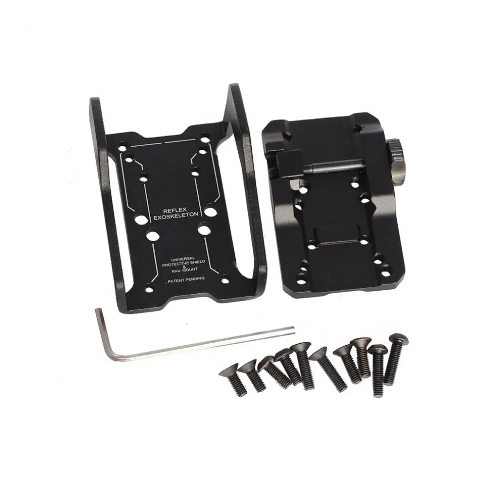 

Rex Sight Mount Universal Red Dot Sight Exoskeleton Aluminum Alloy Scope Clip Bracket Reflective Exoskeleton