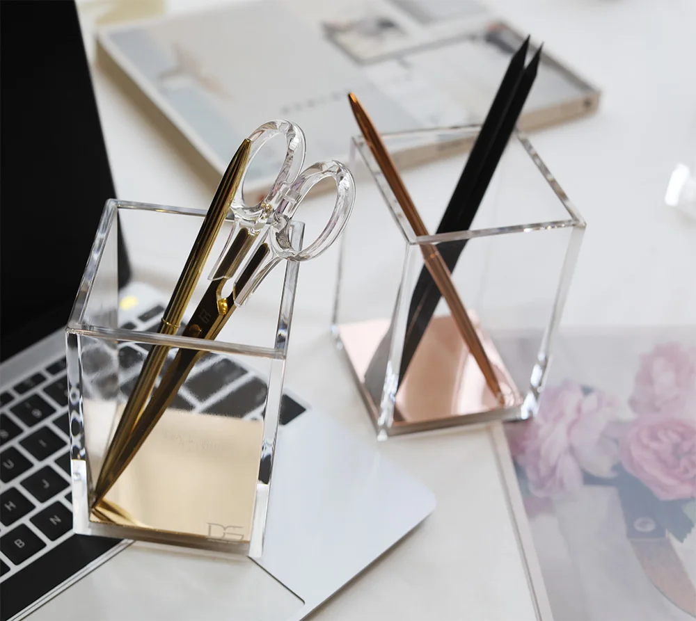 Acrylic pen holder--5