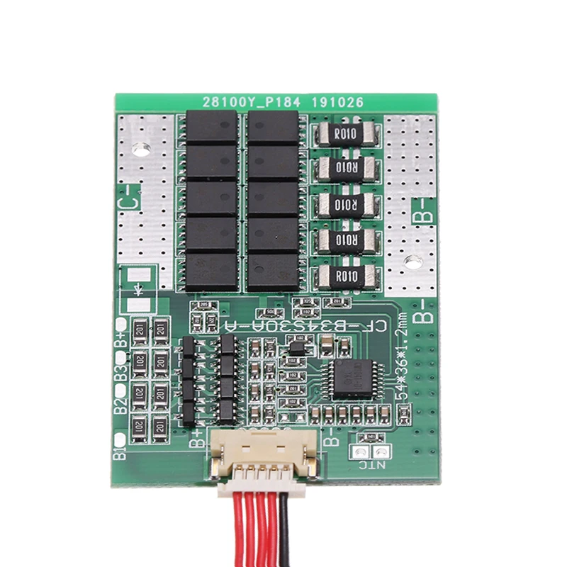 4S 14 8 V 30A Защитная плата с проводом 18650 литий ионная литиевая батарея BMS PCB защитная
