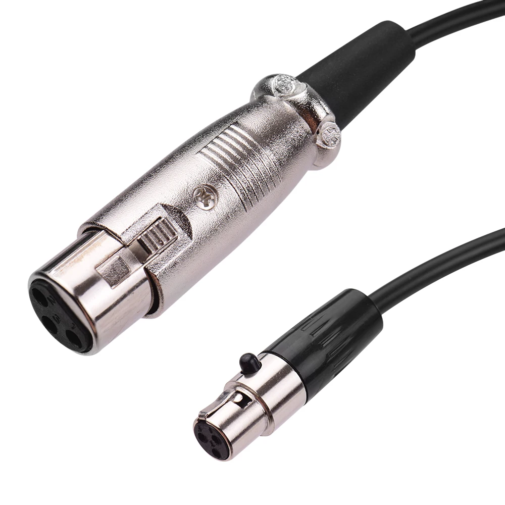 Кабель для микрофона 3-контактный мини-разъем XLR коннектор сбалансированный