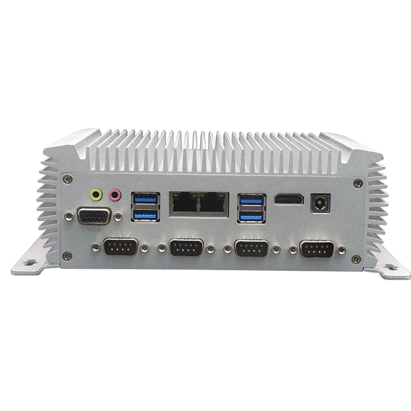 core mini pc i5 4200u с gigabit ethernet lan 6* Com порт безвентиляторный промышленный компьютер