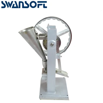 Buy High Quality Mini Hand Pill Press Machine Desktop Tablet Manual Punching Machine Tablet Press Sugar Slice Punch Make