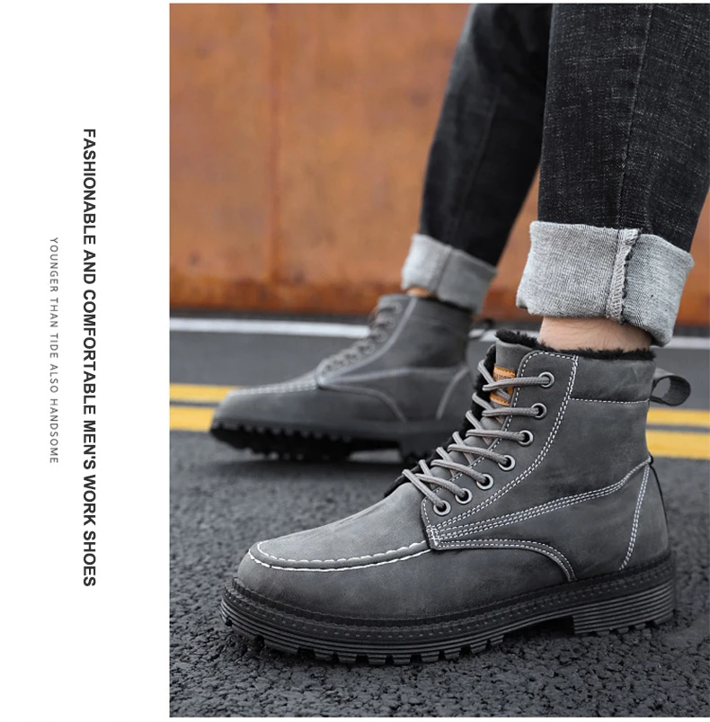 Hohner/защитные ботинки; cizme Botas hombre; зимние армейские ботинки; askeri buty bota; kar masculina; Мужская обувь; sepatu robocze; Челси