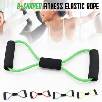 

8 Word Fitness Rope Resistance Bands Rubber Bands for Fitness Elastic Band Fitness Equipment Expander Workout Gym Exercise Train