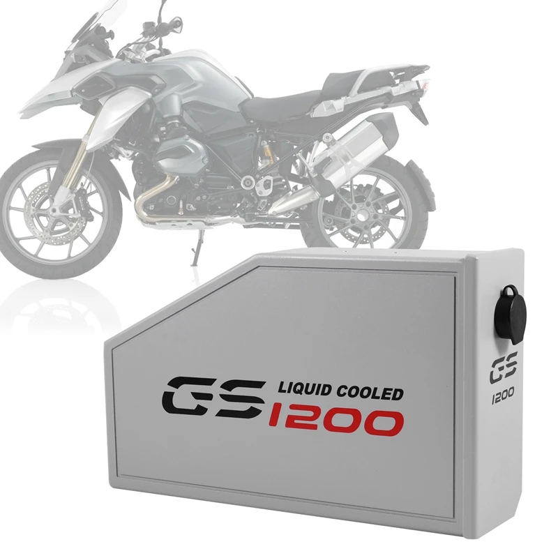 

Tool Box Decorative for Left Side Bracket 5 Liters Aluminum R1200GS Toolbox for BMW R1200GS LC Adventure R 1200 GS 2013-2018