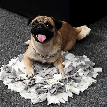 

Dog Snuffle Splicing Mat Small-Large Dogs Nosework/Playground Toy Blanket Pet Sniffing Training Detachable Fleece Pads Useful