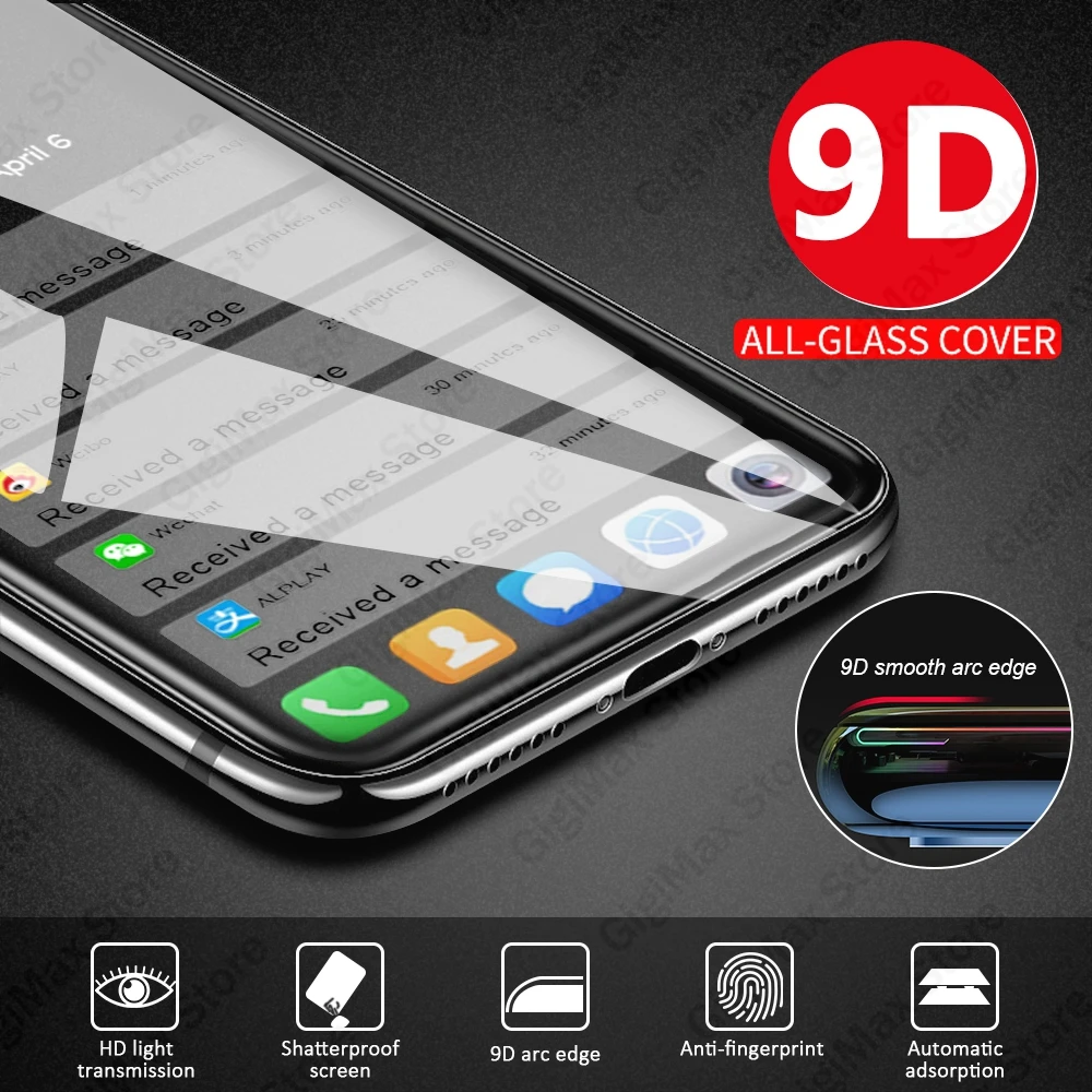 mobile tempered glass 9D Tempered Glass For Samsung Galaxy A52 S A72 5G 4G Screen Protector For Samsung A51 A71 A53 A73 A13 A12 Full Cover Glass Film phone screen cover