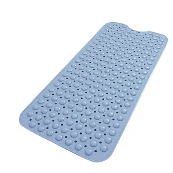 

Bath Mat Strong Large Anti Non Slip Suction Bath Shower Mat PVC Foot Massage Pad Bathroom Particles Foot Pad Bathroom Mats