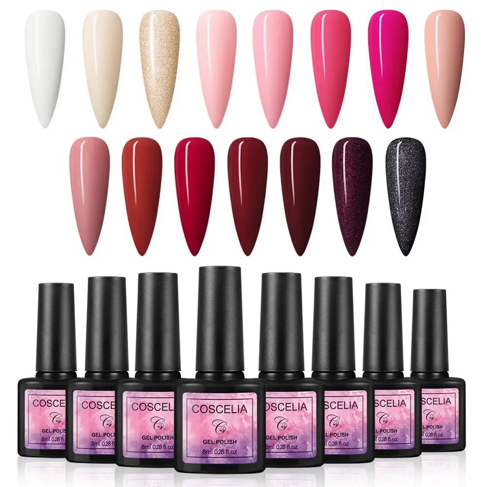 Набор гель лаков для маникюра набор полировки ногтей 15 шт.|Комплекты и наборы| |