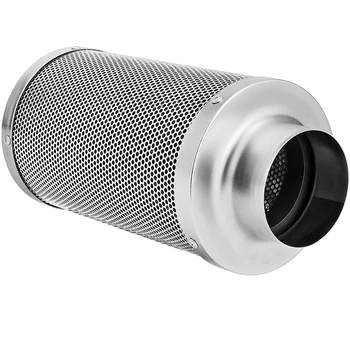 

Carbon Filter Hydroponics Activated Carbon Filter Charcoal Indoor Plant Air Exhaust Filter Cotton Air Purifier Parts 6 Inch