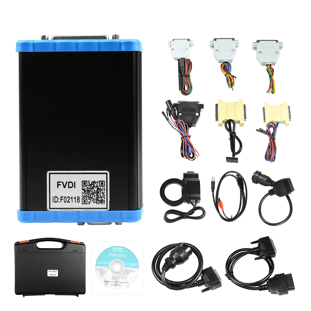 FLY OBD II 2 диагностические км инструменты FVDI ABRITES Commander FVDI полная версия 18 программного обеспечения без ограничений по времени V2014// J2534