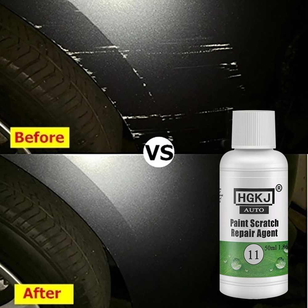 Car Scratch Repair Paste HGKJ 11 Paint Care Restorer Slight Scratch Solution Remover Agent Polishing Restoration Wax for Auto car scratch repair paste