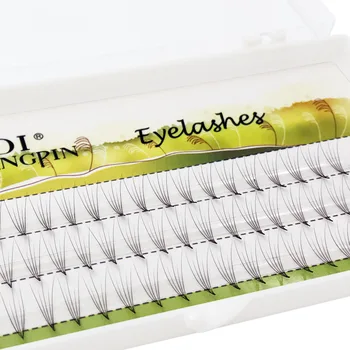 

Graft Eyelashes Flower Hair 5 Root Hot Sales Beauty Soft False Eyelashes 8 Mm/10 Mm/12 Size single lashes