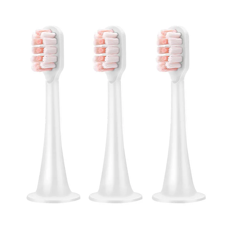 For Xiaomi Mijia Sonic Electric Toothbrush Heads T300 T500 U-Style 3D-Whitening Toothbrush Heads with Protect Covers зубная электрощетка xiaomi mijia t500 sound wave electric toothbrush white