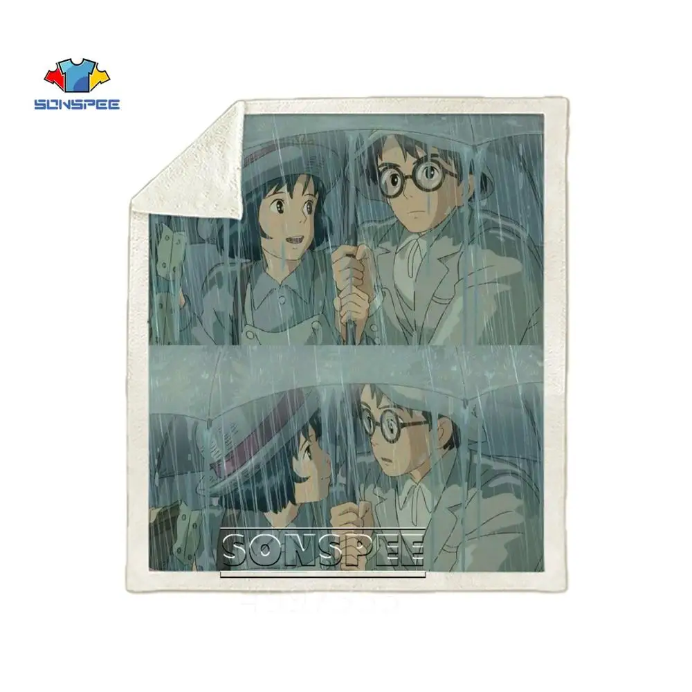 SONSPEE Kiki Takkyubin, классическое аниме, Harajuku, для детей и взрослых, 3d принт, одеяло, диване, Стёганое одеяло, зимний, сохраняющий тепло, постельные принадлежности, одеяло для сна