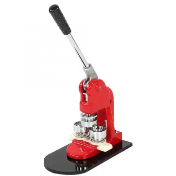 

5.8cm Badge Punch Press Maker Machine With 1000 Circle Button Parts+Circle Cutter Button Maker Machine With A Set Of Dies