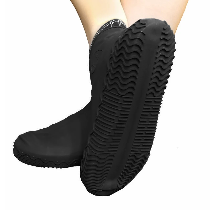Водонепроницаемый чехол для силиконовой резиновой обуви унисекс материал защитная обувь органайзеры резиновые сапоги для дождливых дней на открытом воздухе
