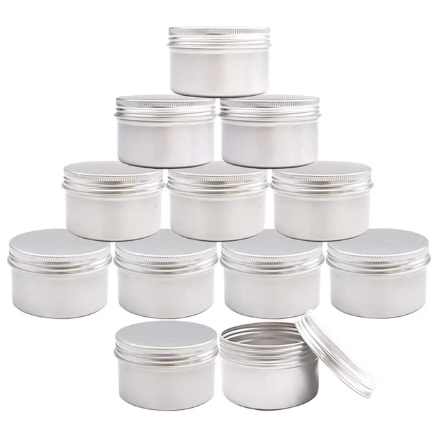 12x Wholesale candle Empty vessels, Clay Candle Container, 3 Oz