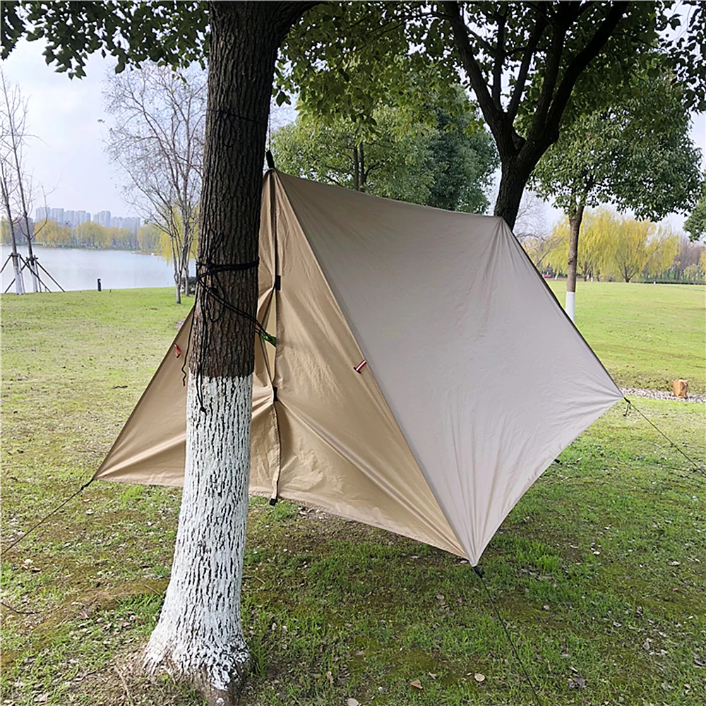Lixada 9.8ft x 9.8ft гамак кемпинг солнцезащитный навес тент брезент тент навес для наружного туризма альпинизма пикника рыбалки