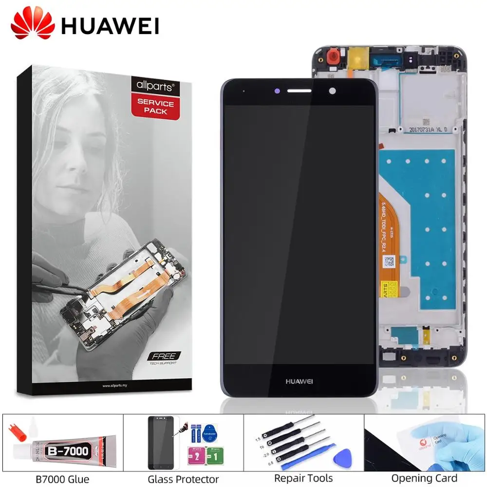 

2017 Version 5.5'' Display For HUAWEI Y7 Prime Screen For HUAWEI Enjoy 7 Plus LCD Touch Screen Digitizer with Frame TRT-LX2