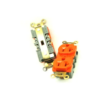 

250V 10A Double Power Socket Wall Socket American Standard Wall Electrical Outlet Wall Powerpoints With Plug