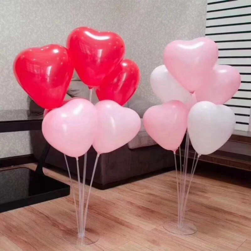 5 шт. 72 см воздушный шар стенд дисплей набор Настольный держатель для шарика крепежа для свадьбы, дня рождения, сад вечерние и праздничные