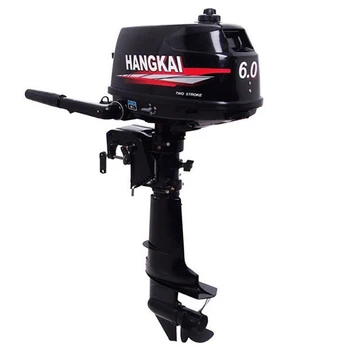 

New 2 Stroke 6.0HP Outboard motor Boat Engine Boat Motor Water Cooling System Hand-start Motor High Quality