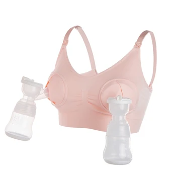 

Ladies Bras Color Wholesale Breastfeeding Bra Push Up Hands Free Breast Pump Maternity Bra Underwear