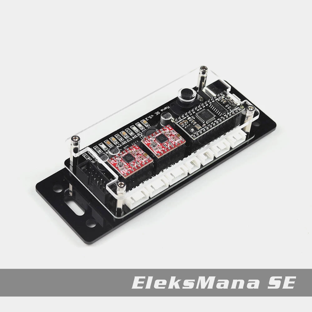USB 12V Eleksmana Se 2-координатное Xy Драйвер шагового двигателя Управление; плата, панель управления с чехол для Diy гравировальный станок с ЧПУ лазерная гравер