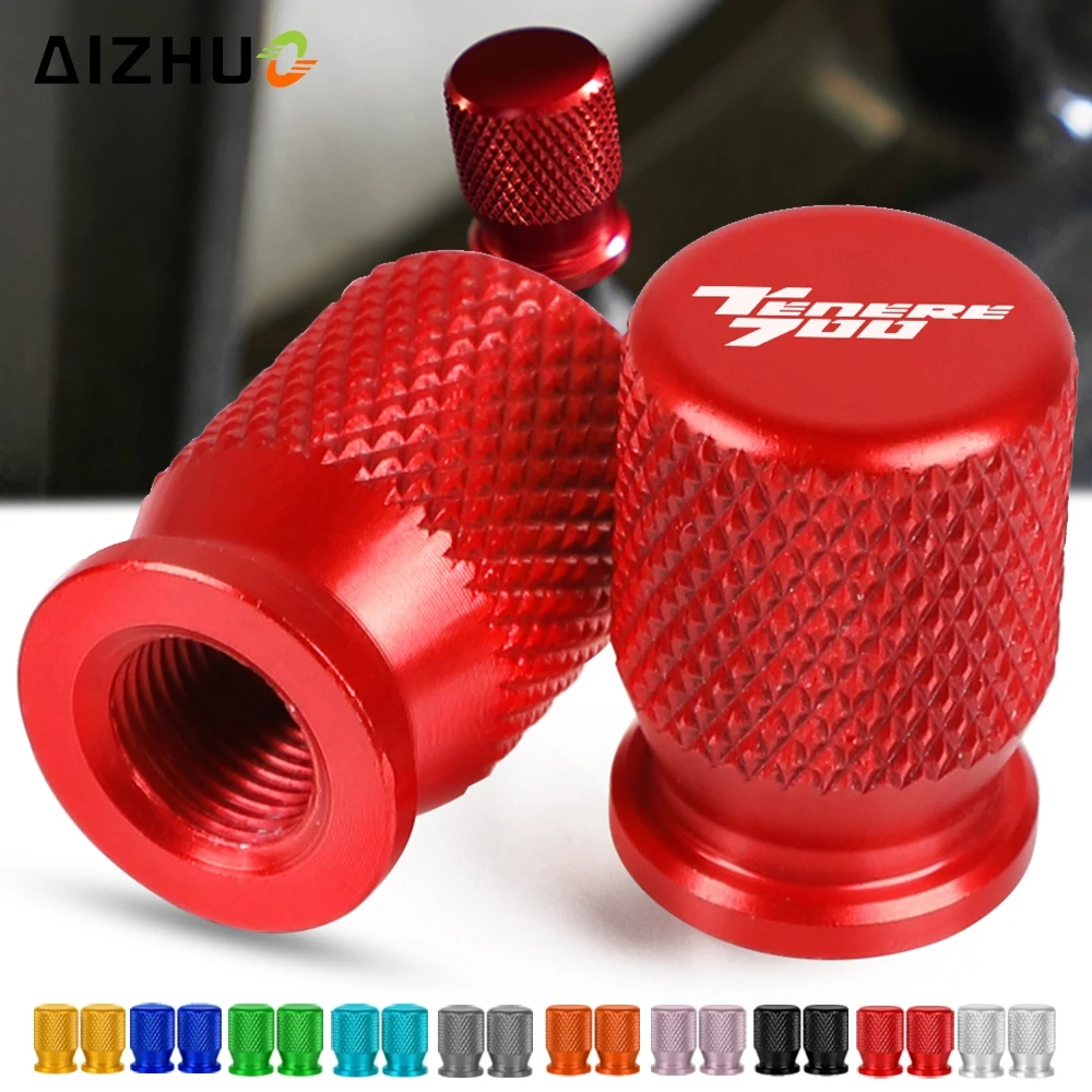 Alluminio Cnc Per Yamaha Xtz700 Xt700Z T7 Tenere700 Rally 35Kw 2019-2021 Tappi Coperchio Porta Aria Valvola Pneumatici Moto Tenere 700 900