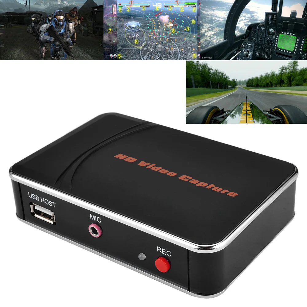 Ezcap HDMI Video Capture HD Game Capture Card 1080P One Click Video Recorder for Xbox 360 Xbox One/ PS3 PS4 No Need PC - ANKUX Tech Co., Ltd